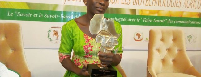 PRIX OFAB 2019: Bessaoula l’a remporté malgré sa peur des biotechnologies