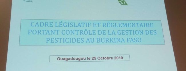 Protection phytosanitaire des végétaux : Les cas de mauvais usages de pesticides sont condamnés par la loi N°026/2017/AN du 15 mai 2017
