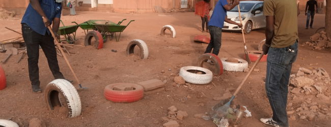 Initiative Gounghin Fraternité :                           De l’Hygiène et du Sang pour les malades