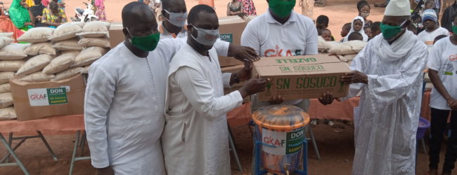 Ramadan 2020 :                   En plus de lutter contre le Covid 19, GKA-F facilite le jeûne aux musulmans