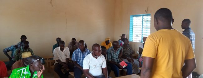 Production Biologique : Le CNABio apporte la bonne information à l’Union Nanglobzanga de Loumbila