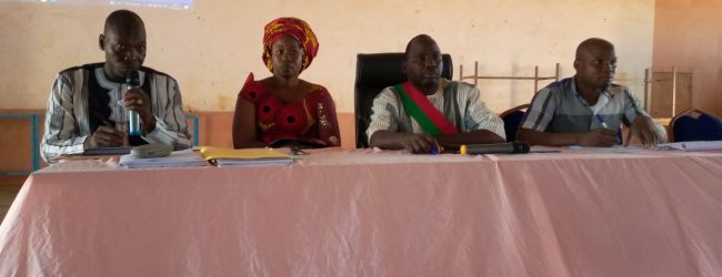 Deuxième session ordinaire  du Conseil Municipal de Tougan: De nombreux investissements prévus dans le secteur de la santé et de l’éducation