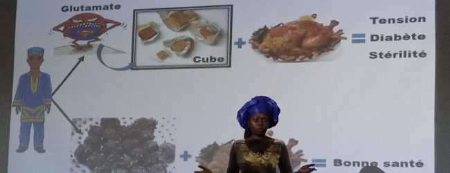 Burkina : Santé : Joëlle Yougbare encourage la consommation du Soumabala pour corriger la tension et améliorer la fertilité
