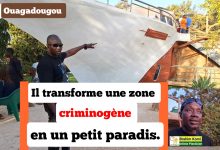 Ouagadougou: Il transforme un dépotoir devenu une zone criminogène en un “petit paradis”