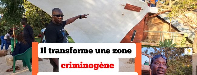 Ouagadougou: Il transforme un dépotoir devenu une zone criminogène en un “petit paradis”